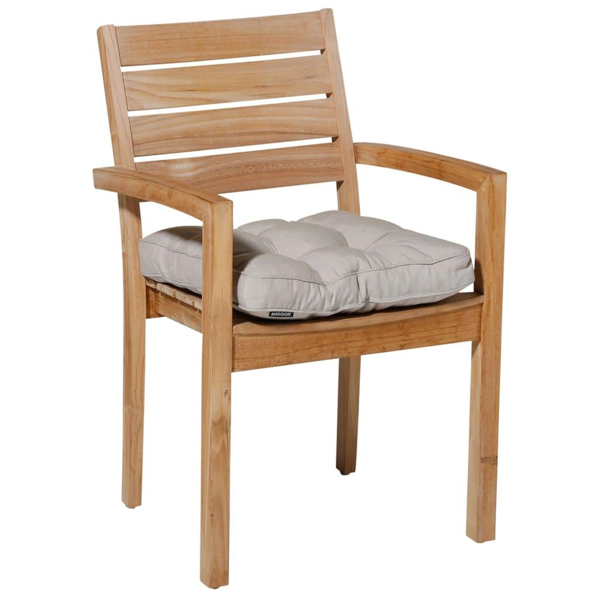 Voir la diapositive 1 : MADISON Madison Coussin de siege matelas Panama 47x47 cm Beige clair