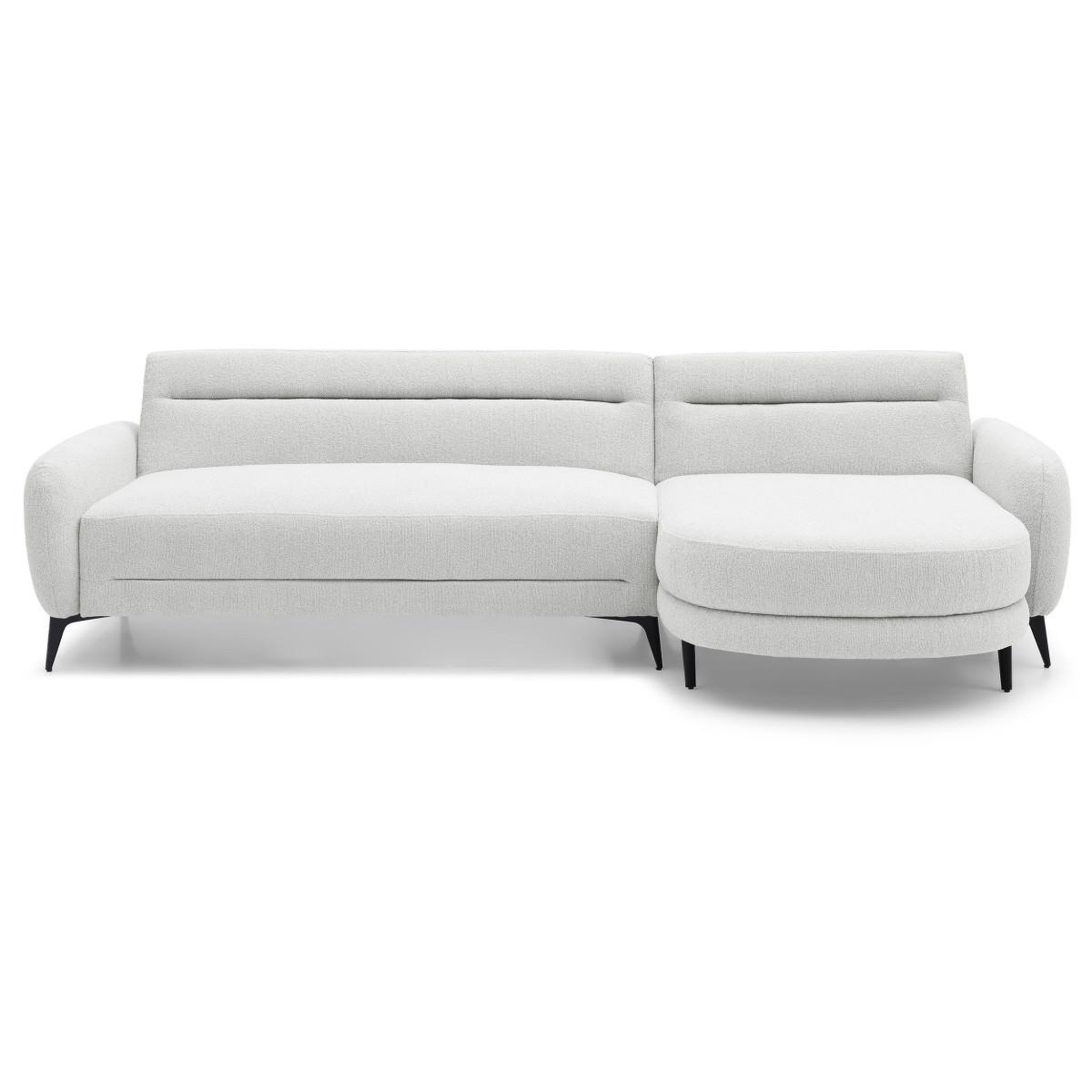 Paris Prix Canapé d'angle convertible  milan  283cm crème