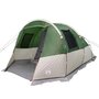 Voir la diapositive 2 : VIDAXL Tente de camping tunnel 4 personnes vert impermeable