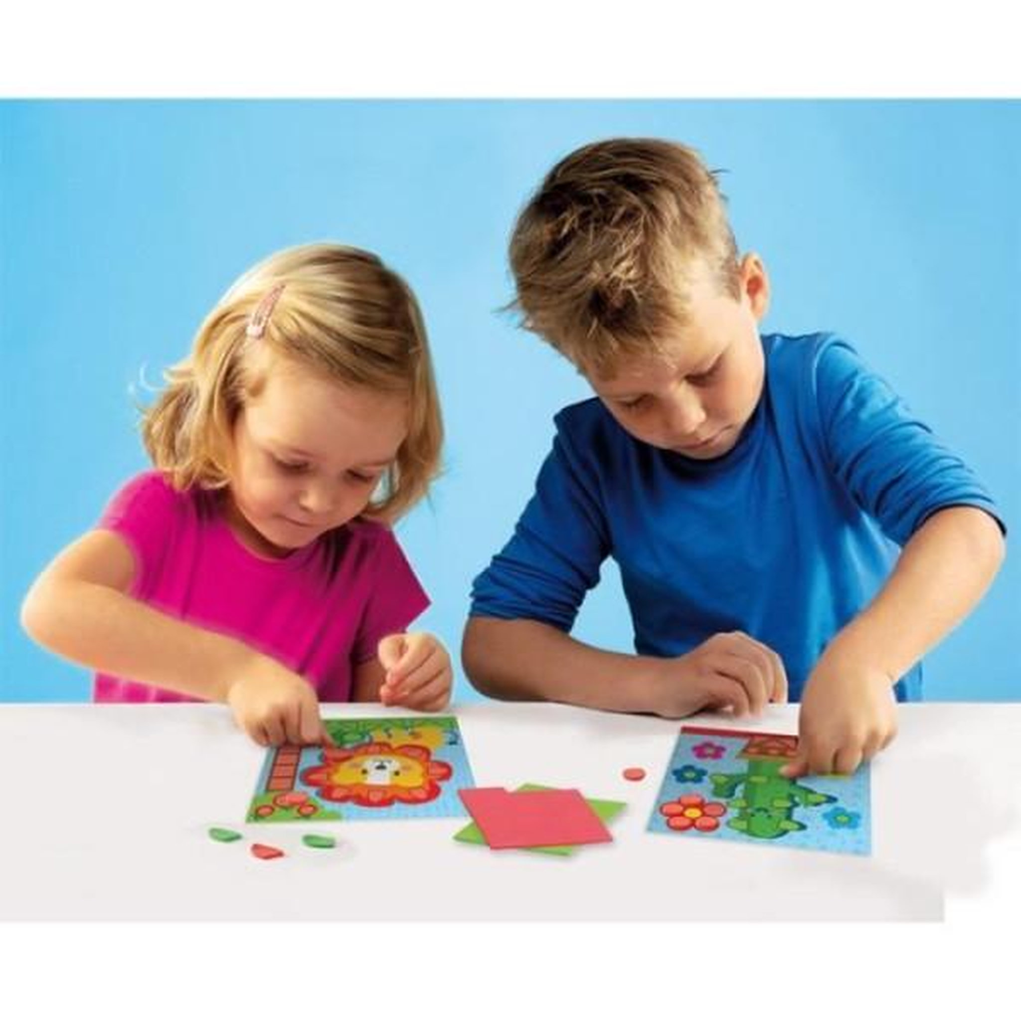 Voir la diapositive 2 : SES Creative SES CREATIVE J'Apprends a Découper, faire Des Mosaiques Et Perforer - 3 ans - Mixte