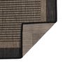 Voir la diapositive 2 : VIDAXL Tapis a tissage plat d'exterieur 120x170 cm Marron fonce