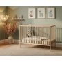 Voir la diapositive 2 : WEBABY Lit bébé en bois 60x120 ONE