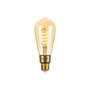 Voir la diapositive 1 :  Ampoule LED connectée à filament KAZE Ni - ST64 - 4W - 210 Lumens - E27