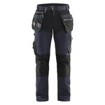BLAKLADER Pantalon de travail artisan + stretch bleu marine noir T44 BLÅKLÄDER 159918608699C50