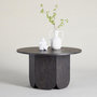 Voir la diapositive 3 : Paris Prix Table Basse Design  Tekla  80cm Noir