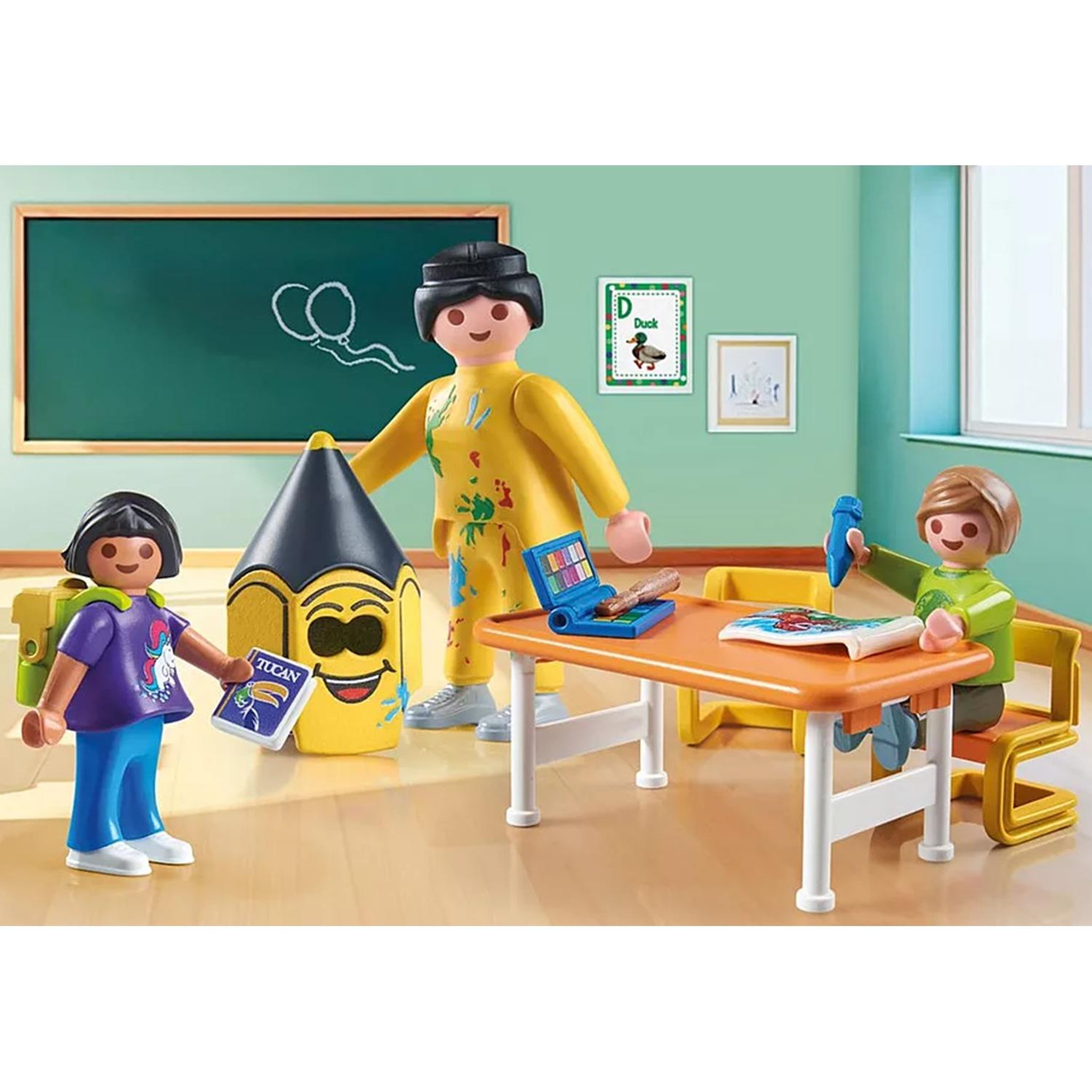 Voir la diapositive 3 : PLAYMOBIL Premier jour d'école