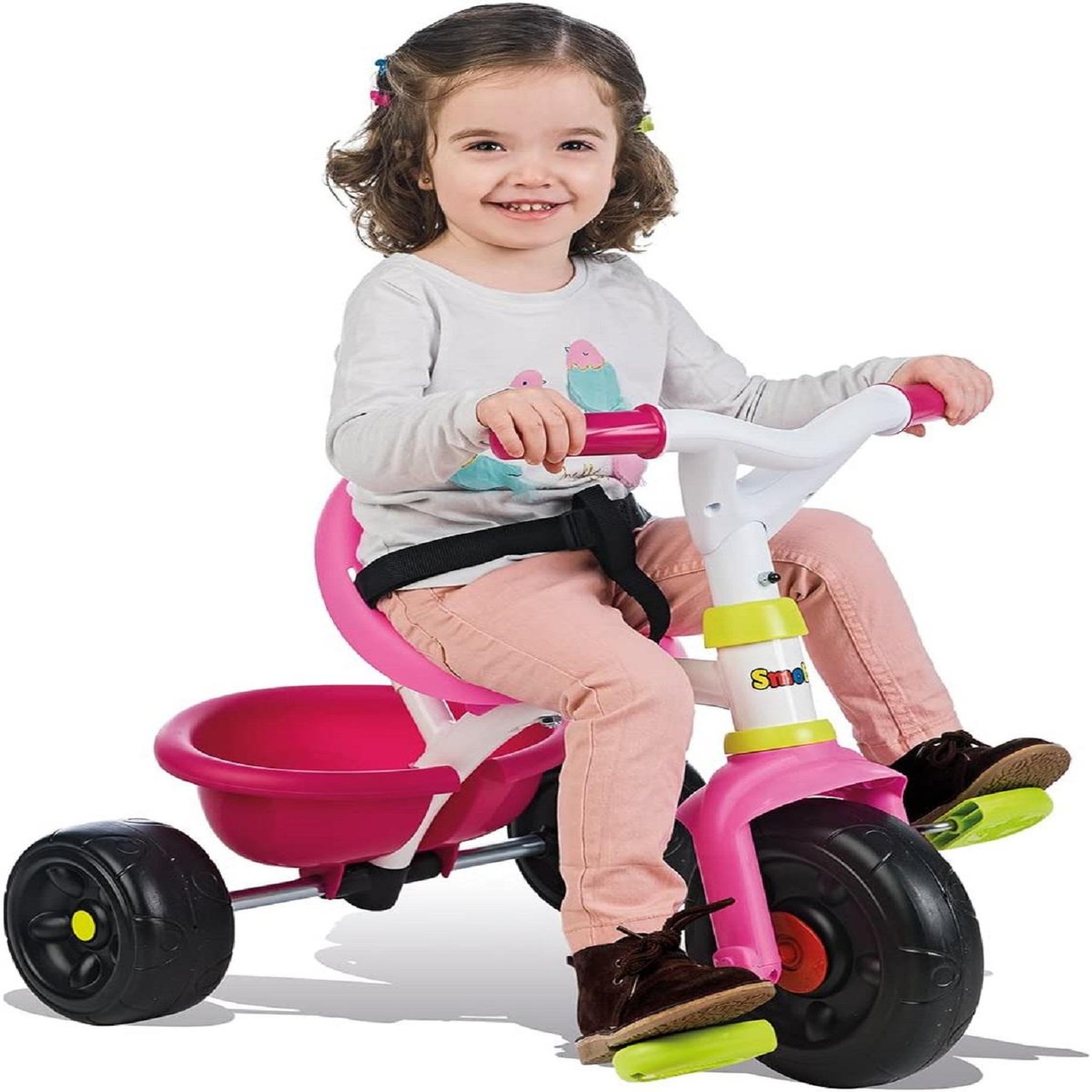 Voir la diapositive 5 : SMOBY Tricycle be fun confort rose
