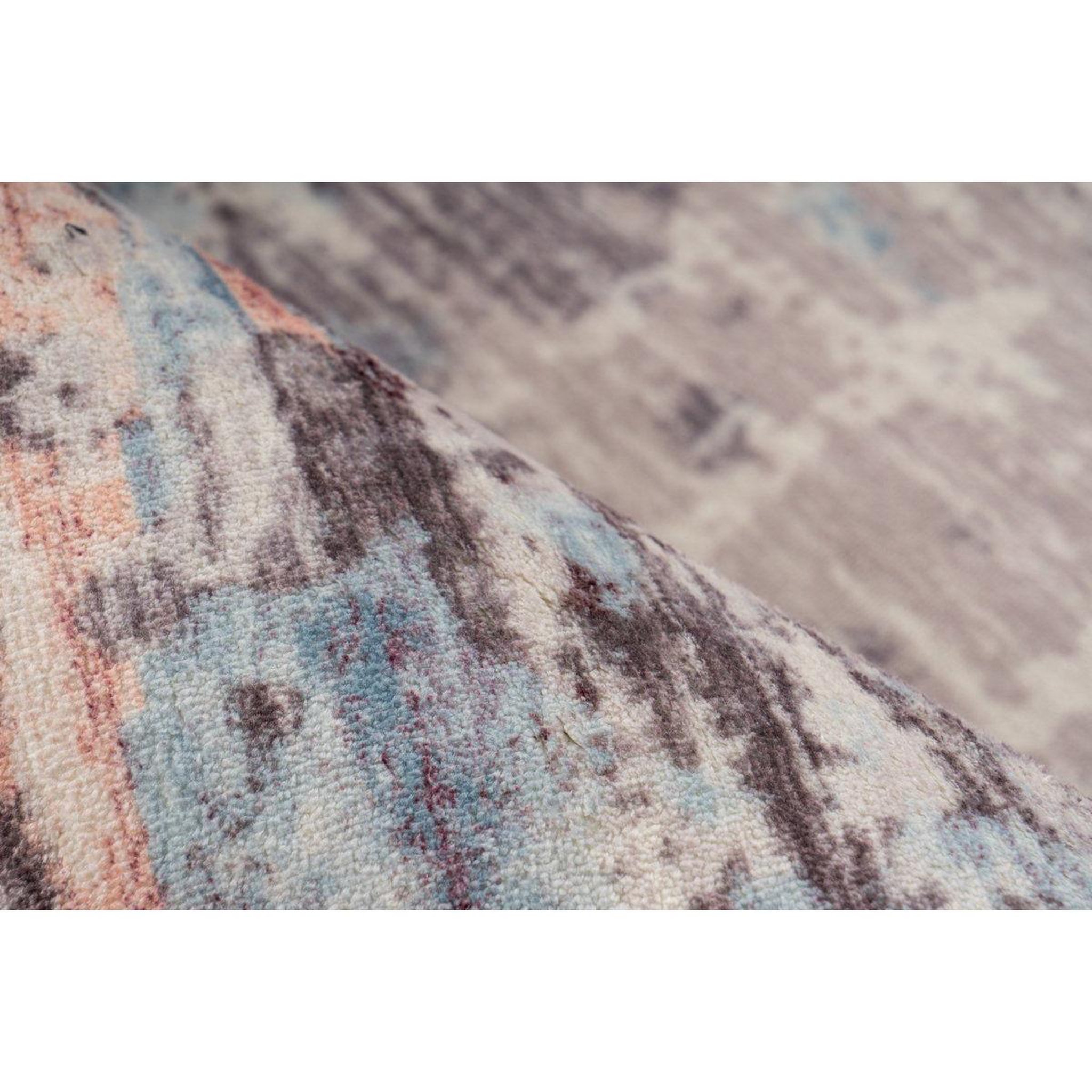 Voir la diapositive 2 : Paris Prix Tapis rétro imprimé  piedmont  multicolore