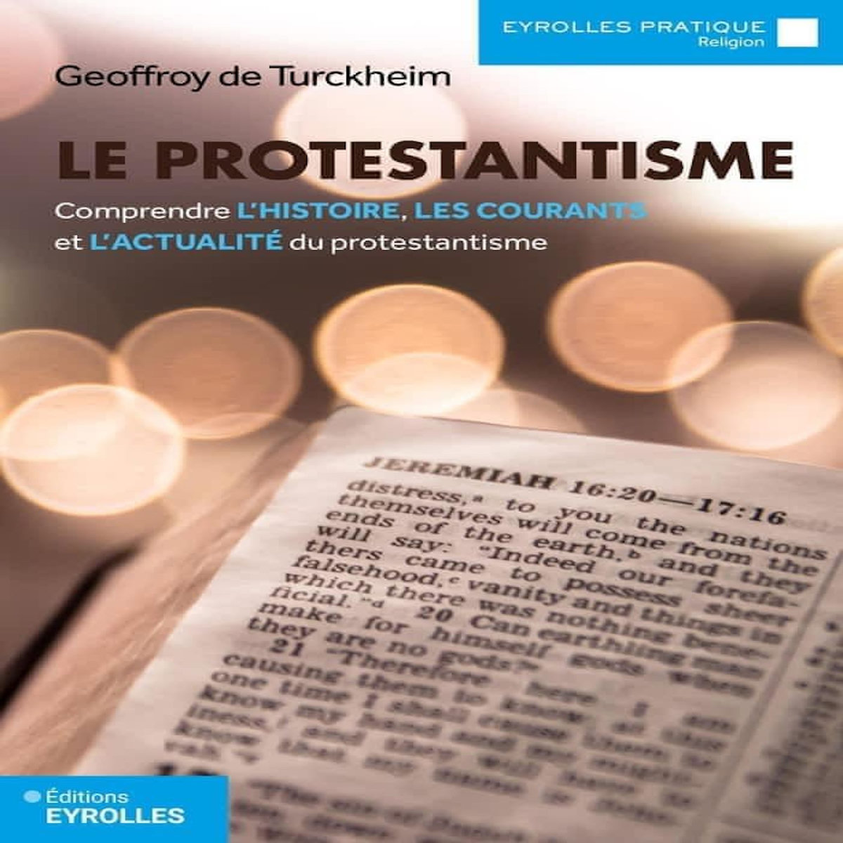 LE PROTESTANTISME. COMPRENDRE L'HISTOIRE, LES COURANTS ET L'ACTUALITE DU PROTESTANTISME, Turckheim Geoffroy de