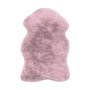 Voir la diapositive 1 : Paris Prix Tapis Uni Doux Poils Longs  Rabbit  60x90cm Rose
