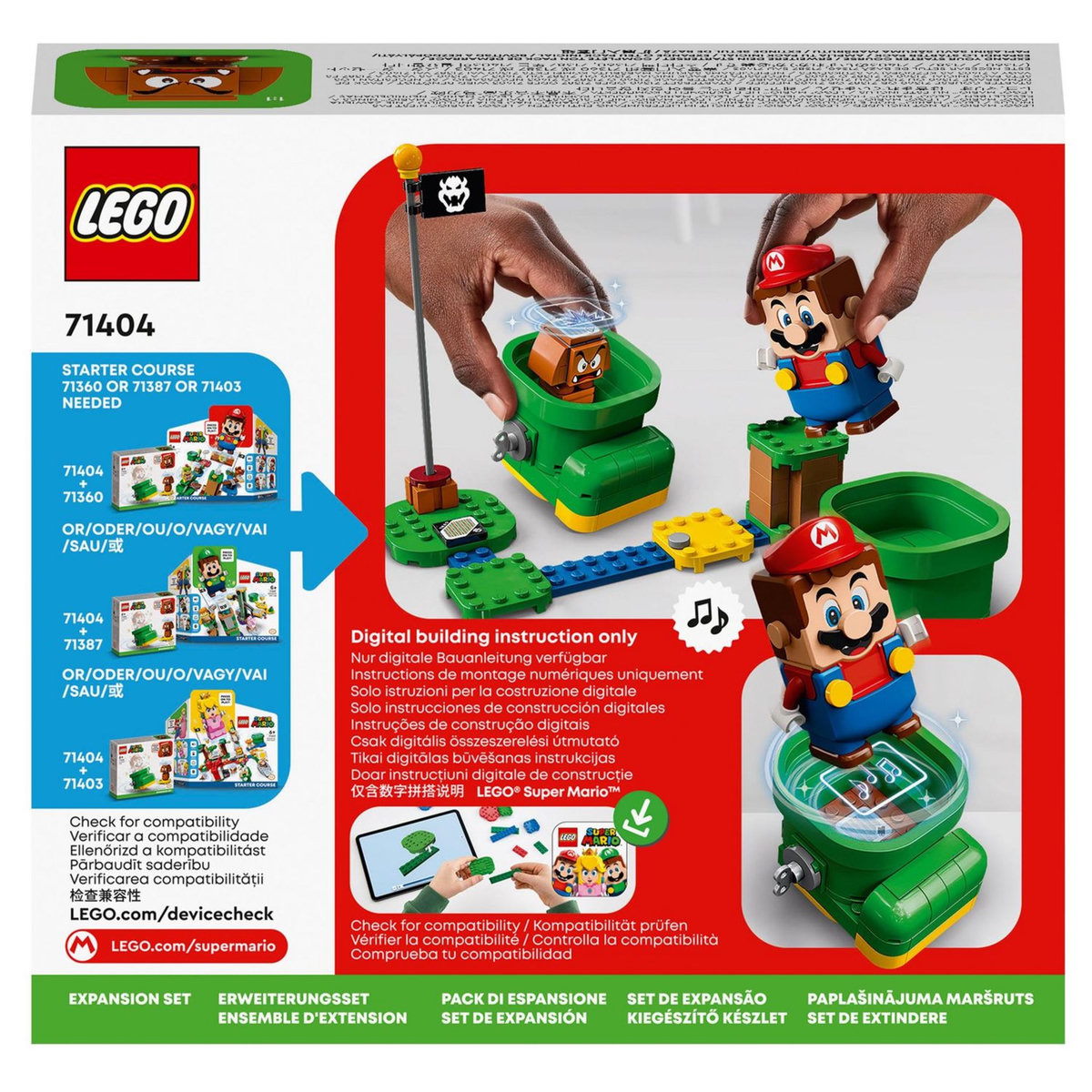 LEGO Super Mario 71404 Ensemble d'extension La Chaussure du Goomba
