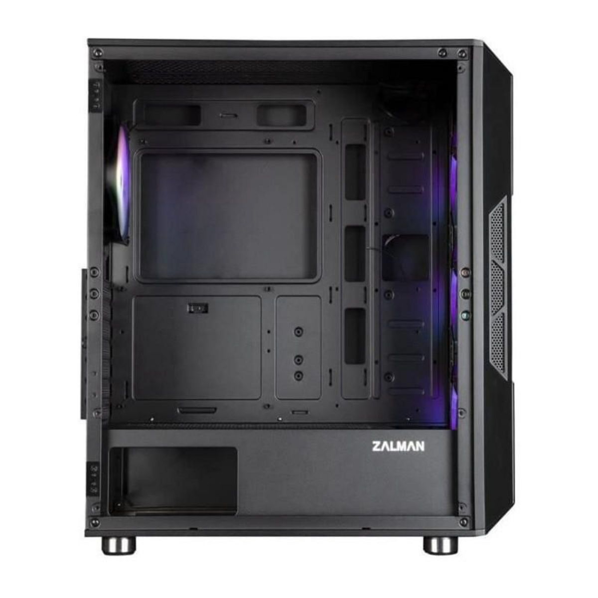 Zalman Boitier PC sans alimentation - ZALMAN i3 NEO (Noir) - Moyen tour - Format ATX