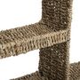 Voir la diapositive 3 : ATMOSPHERA Etagère murale ronde design roseau Seagrass - Diam. 58 cm - Beige