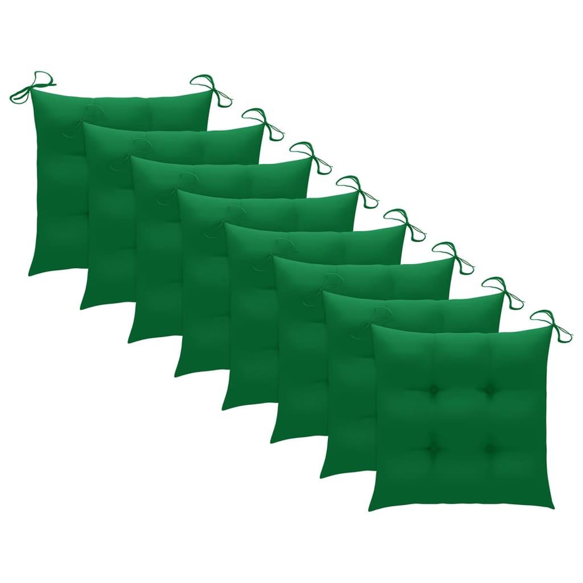 Voir la diapositive 5 : VIDAXL Chaises de jardin et coussins lot de 8 Bois acacia solide Gris