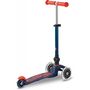 Voir la diapositive 4 : Micro Trottinette 3 Roues Mini  Deluxe Bleu Marine Pliable LED