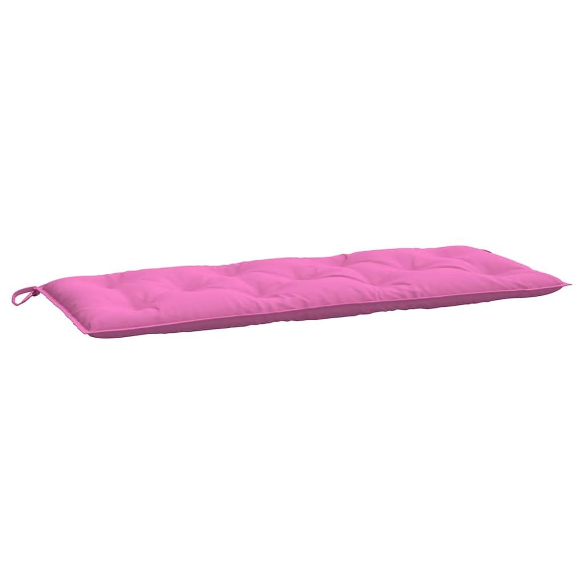 Voir la diapositive 5 : VIDAXL Coussins de banc de jardin lot de 2 rose 120x50x7 cm tissu