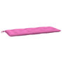Voir la diapositive 5 : VIDAXL Coussins de banc de jardin lot de 2 rose 120x50x7 cm tissu