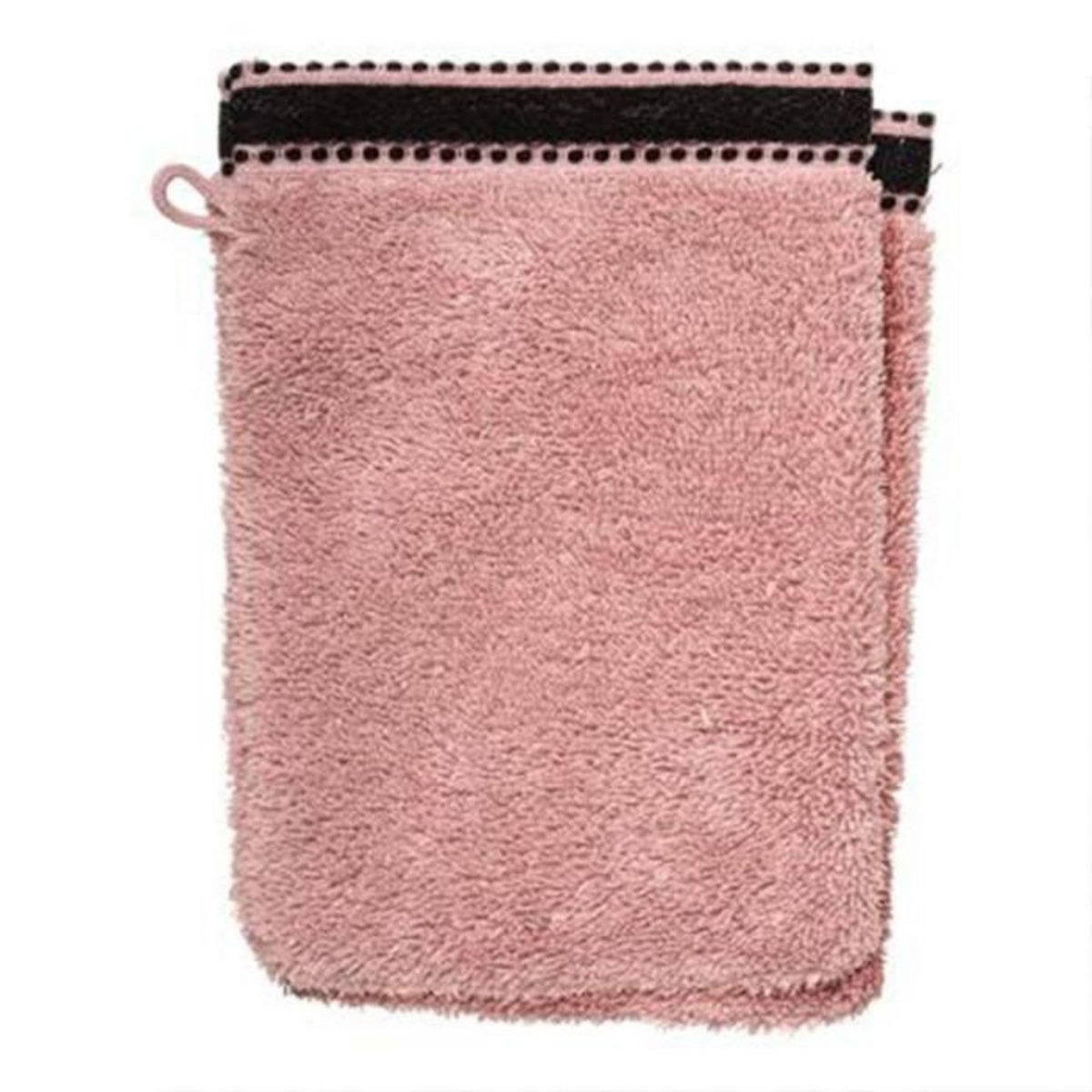ATMOSPHERA Lot de 2 Gants de Toilette  Joia  15x21cm Rose