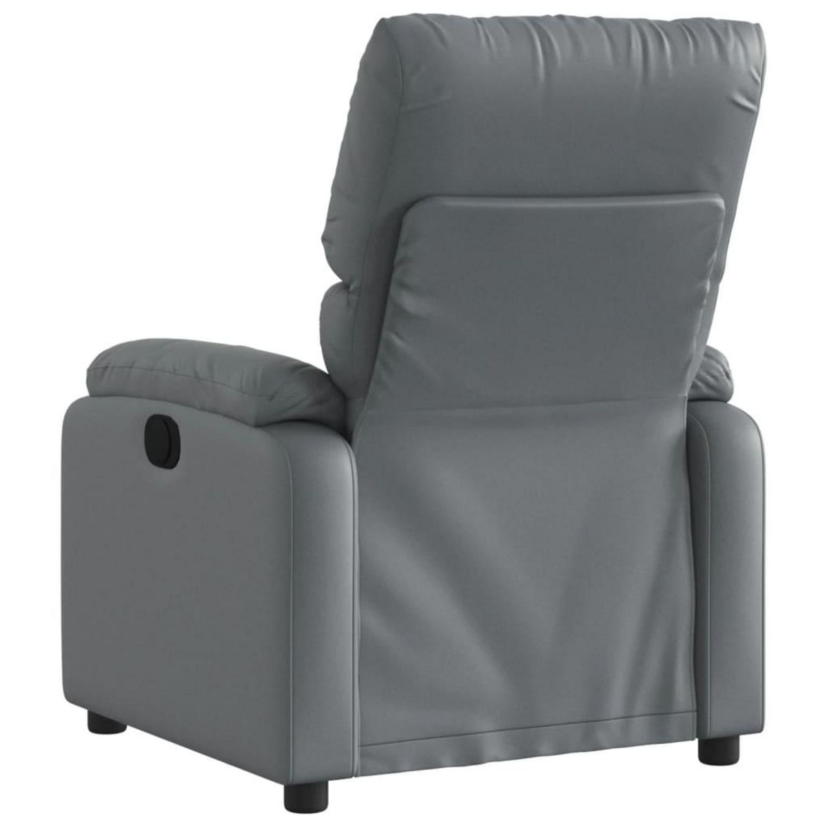 VIDAXL Fauteuil inclinable Gris Similicuir
