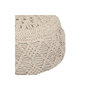 Voir la diapositive 2 : ATMOSPHERA Coussin de Sol Macramé  Palm  44cm Beige