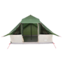 Voir la diapositive 4 : VIDAXL Tente Familiale Tipi Verte 10 Personnes Imperméable