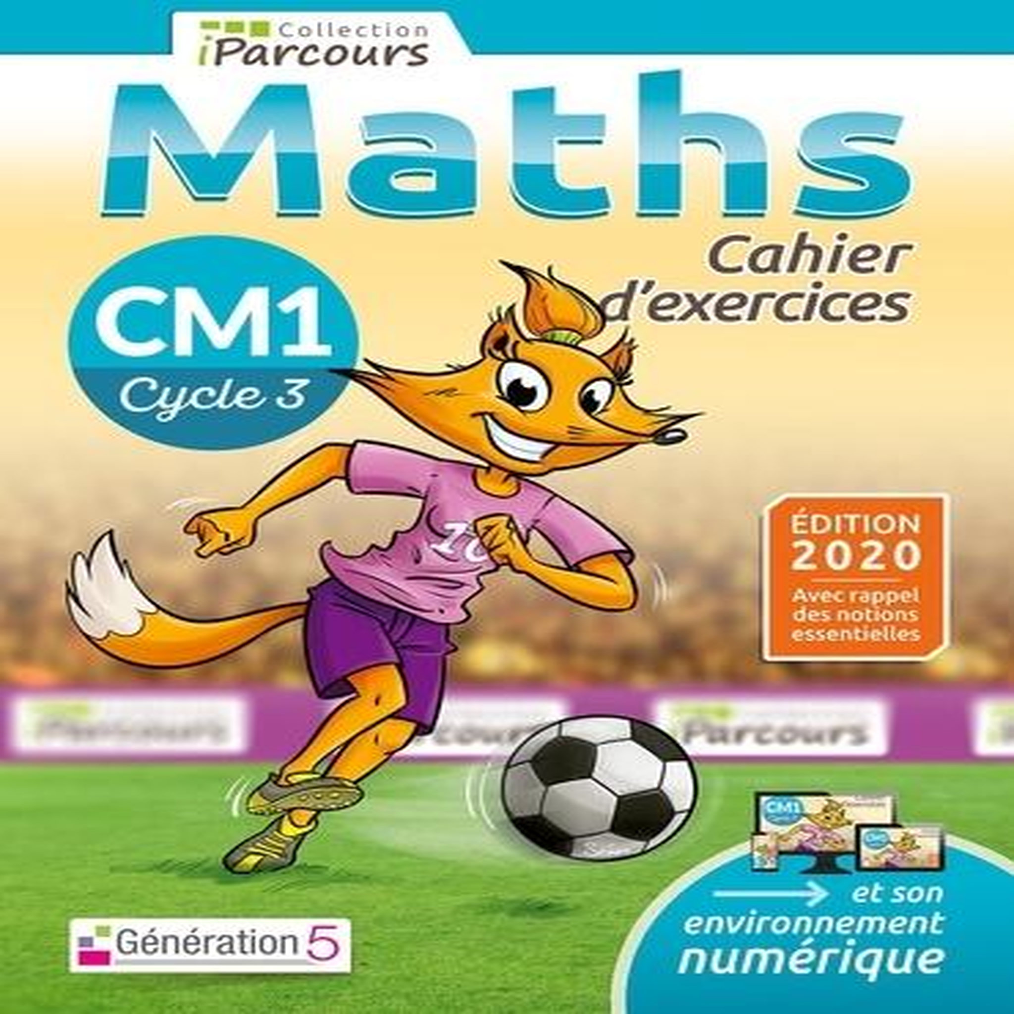MATHS CM1 CYCLE 3 IPARCOURS. CAHIER D'EXERCICES, EDITION 2020, Hache Sébastien