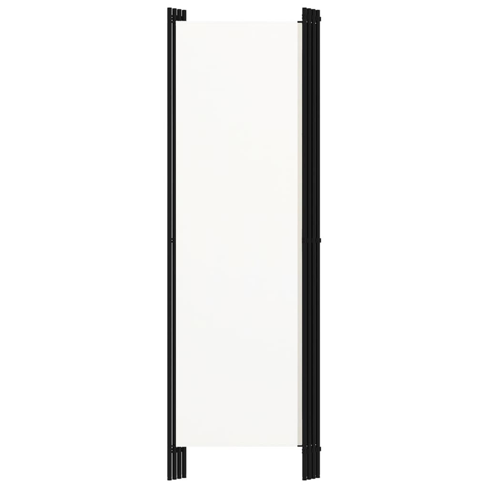 Voir la diapositive 4 : VIDAXL Cloison de separation 4 panneaux Blanc 200x180 cm
