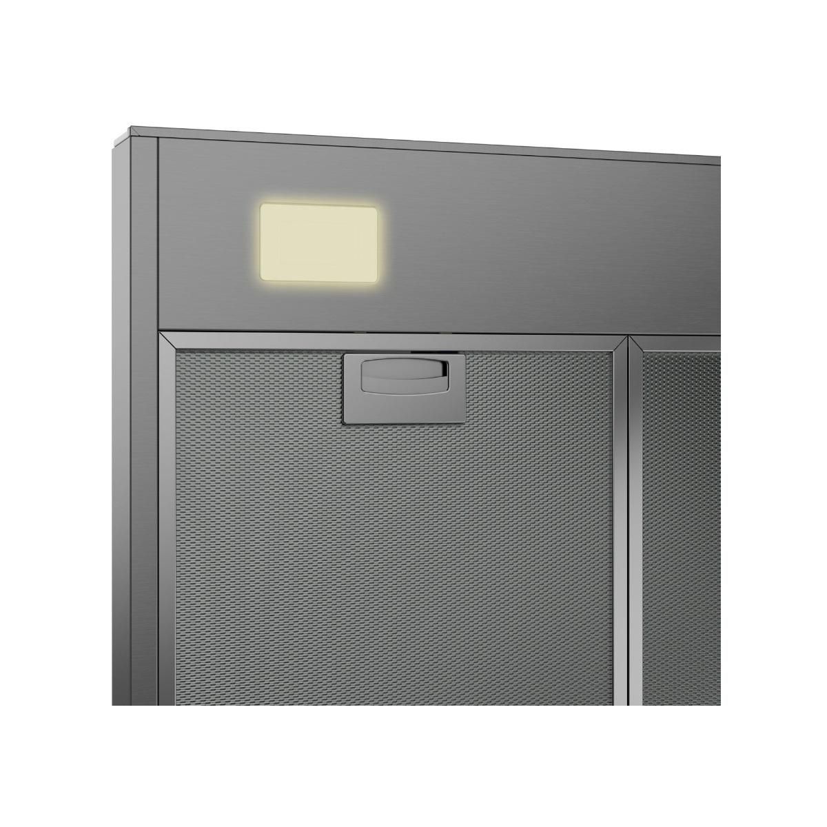 Beko Hotte décorative murale 60cm 68db 613m3/h inox - BHCB61622BXH