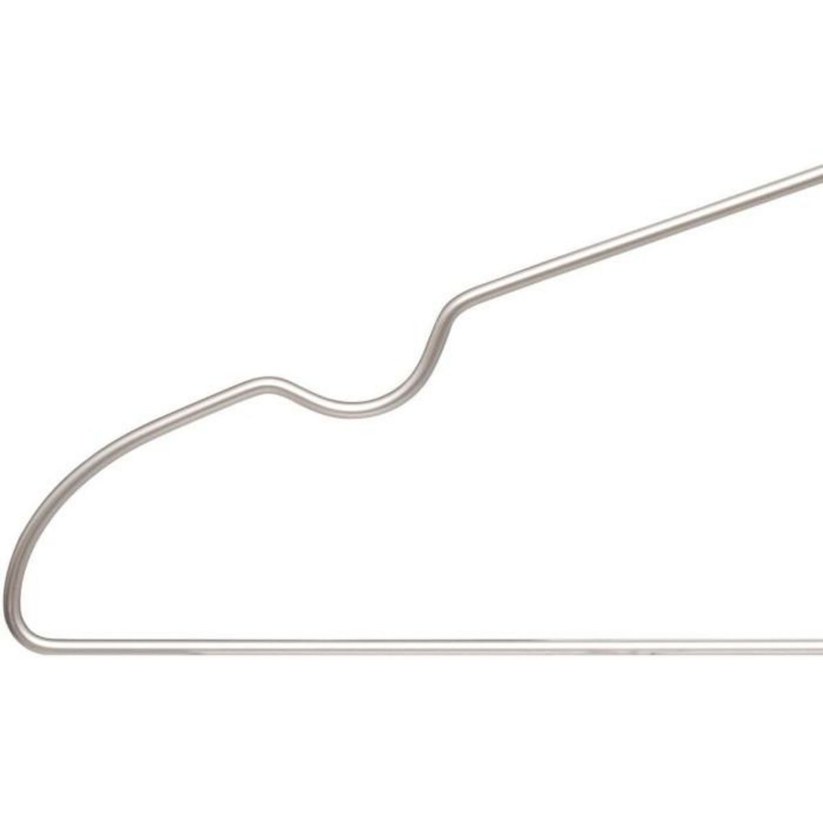 FIVE Lot de 5 Cintres en Métal  Hang'up  40cm Argent