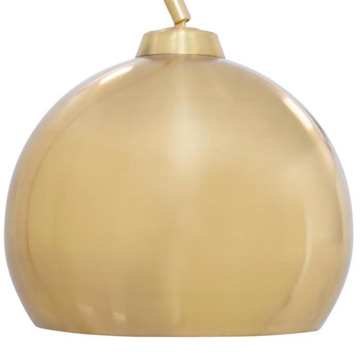 ATMOSPHERA Lampadaire Arc en Métal  Floris  177cm Doré