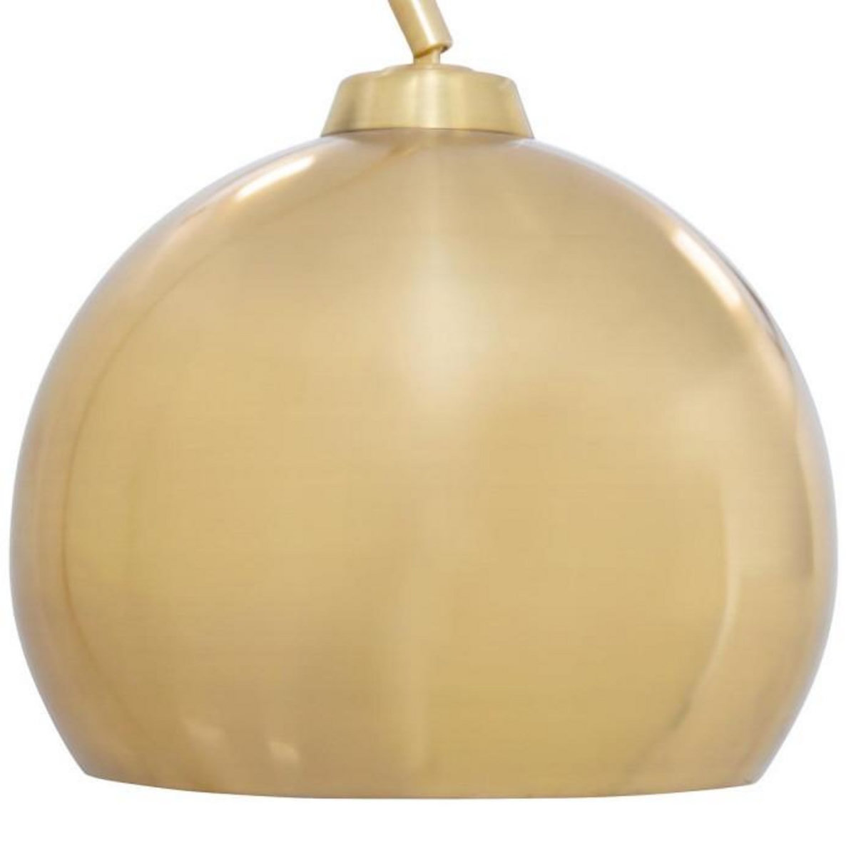 ATMOSPHERA Lampadaire Arc en Métal  Floris  177cm Doré