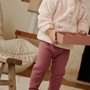 Voir la diapositive 4 : Petit Béguin Legging enfant en tricot Matcha