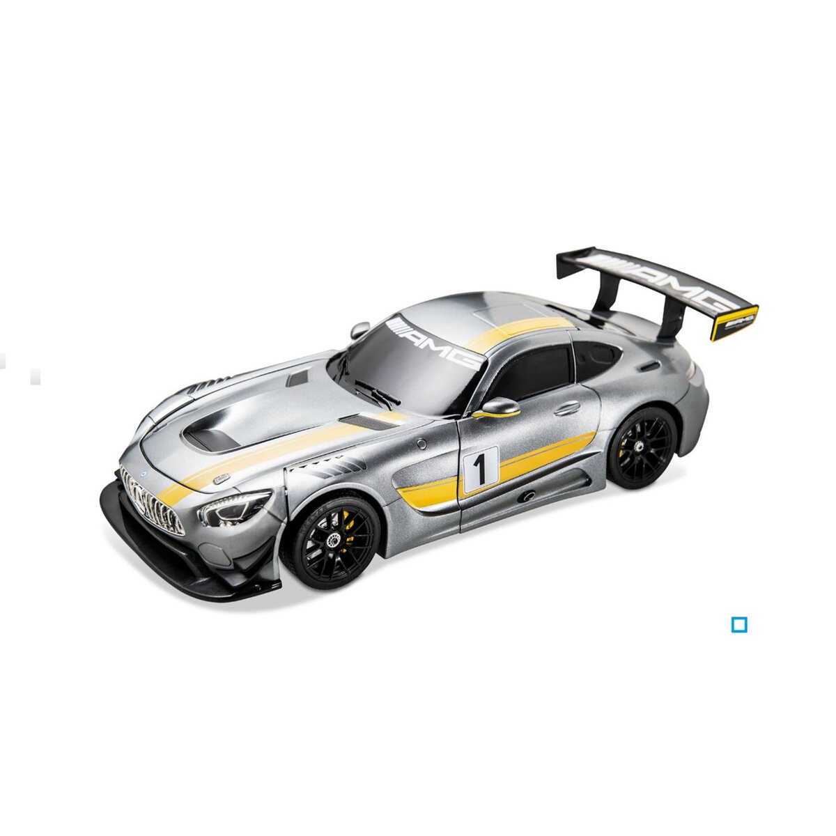 MONDO Véhicule radiocommandé - Mercedes AMG GT3 transformable grise