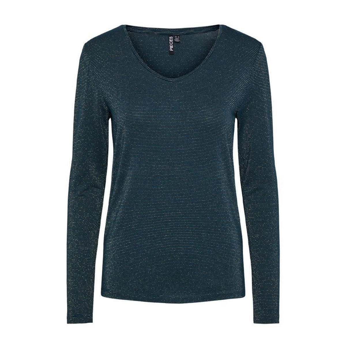 Pieces T Shirt Manches Longues /Doré Femme Pieces Billo