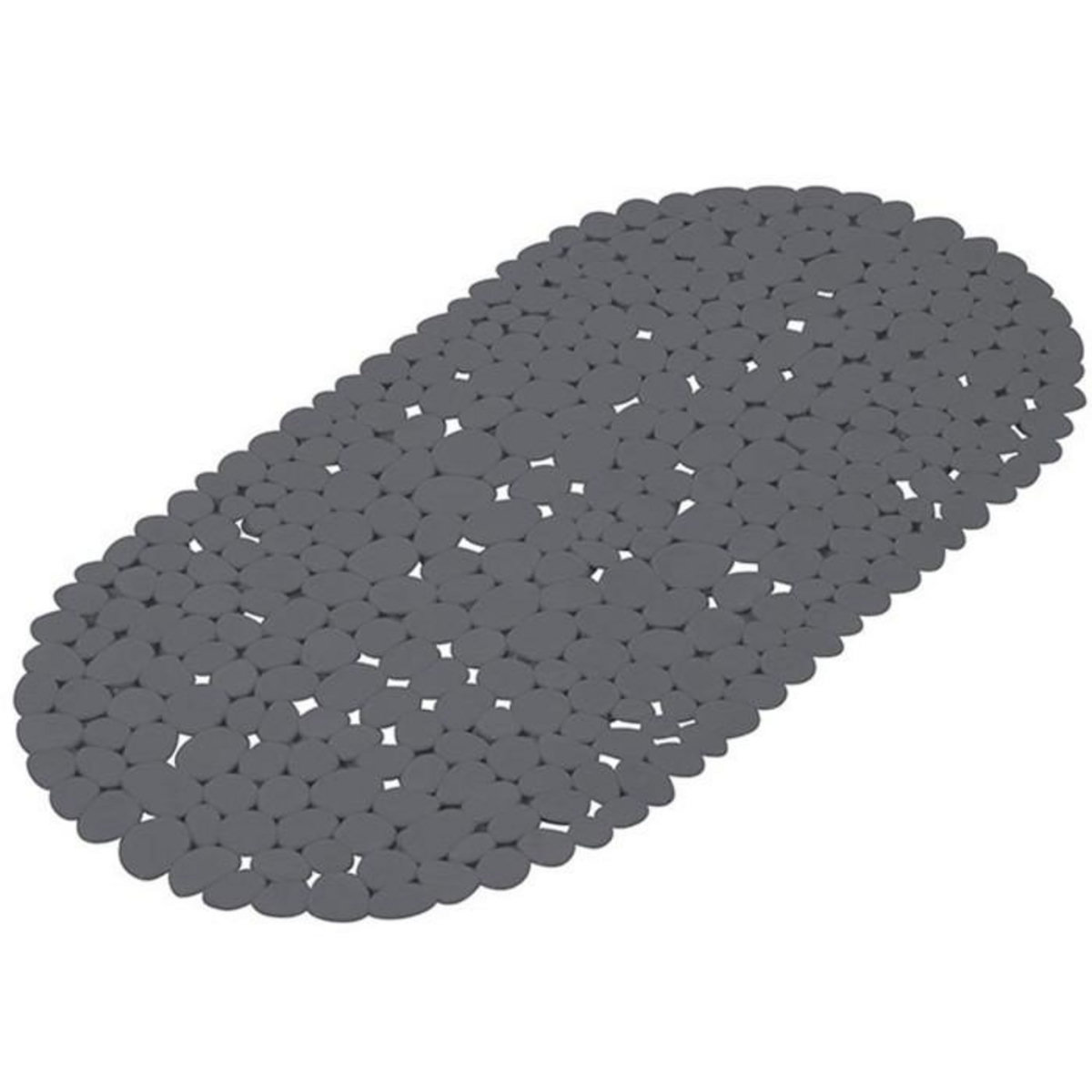 Paris Prix Fond de Bain Galets  Vitamine II  36x69cm Anthracite