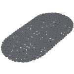 Paris Prix Fond de Bain Galets  Vitamine II  36x69cm Anthracite