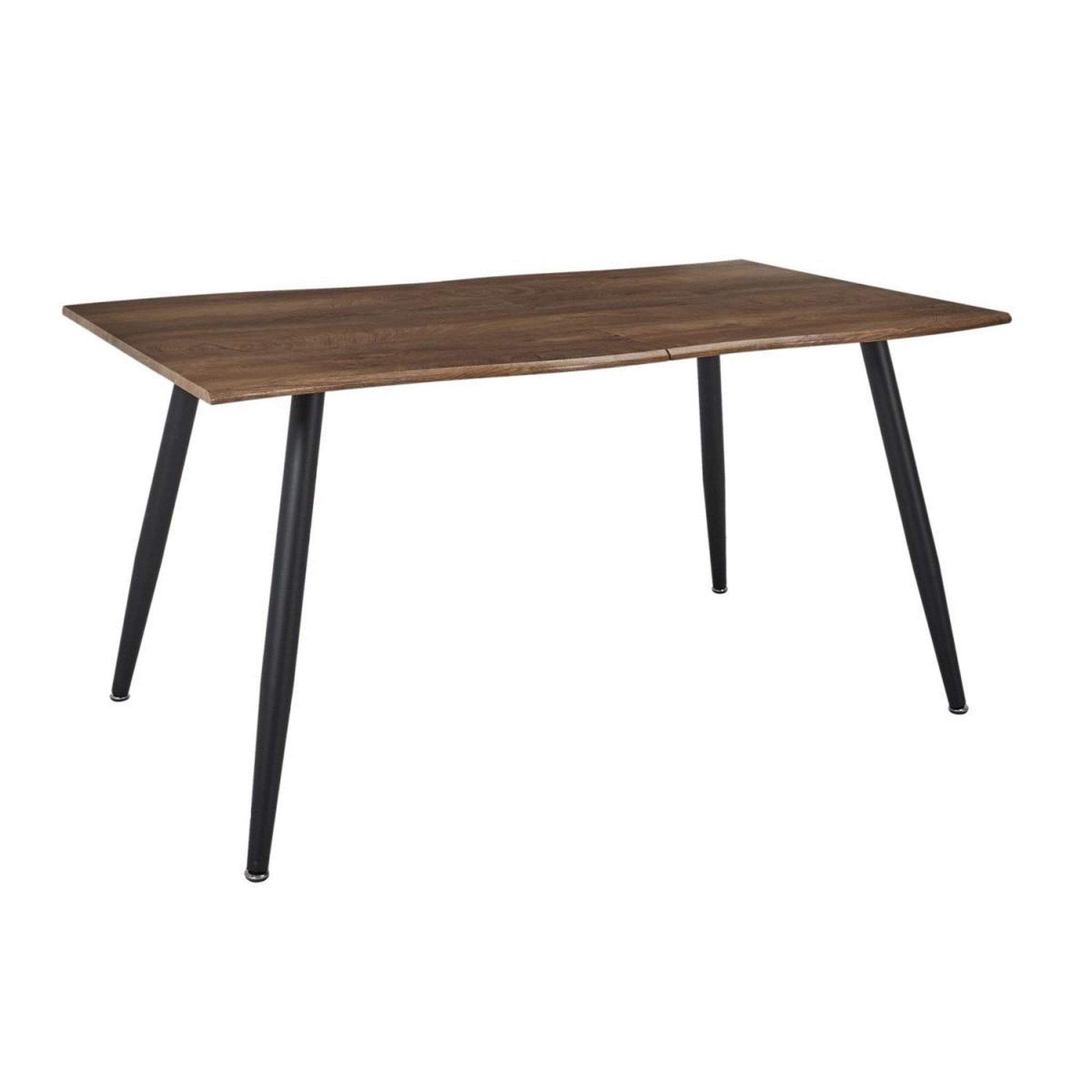 Voir la diapositive 3 : The Home Deco Factory Table à manger extensible  forest  150-210cm marron