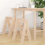Voir la diapositive 1 : VIDAXL Tabourets lot de 2 40x40x60 cm bois massif de pin