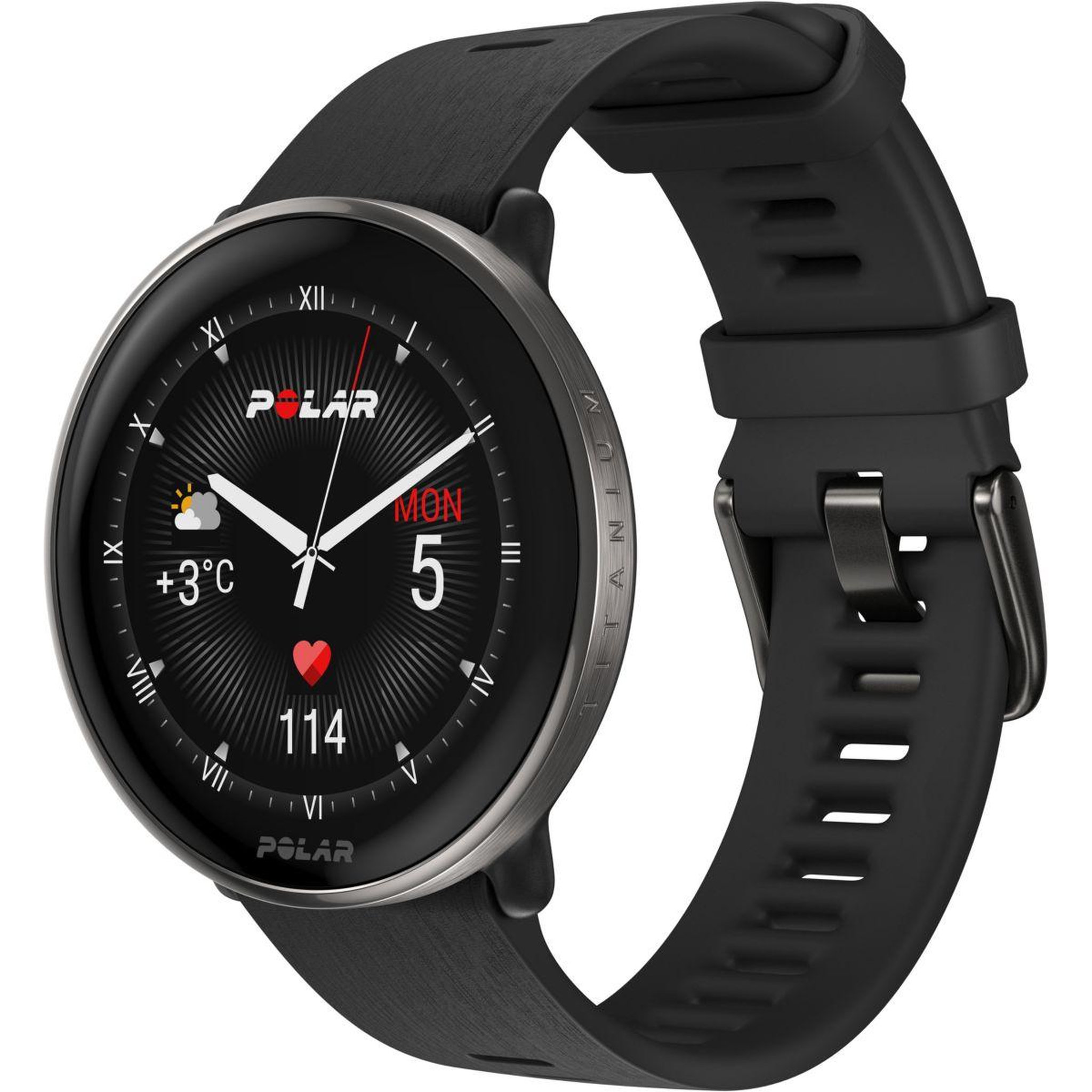 POLAR Montre sport Ignite 3 Titanium S/L
