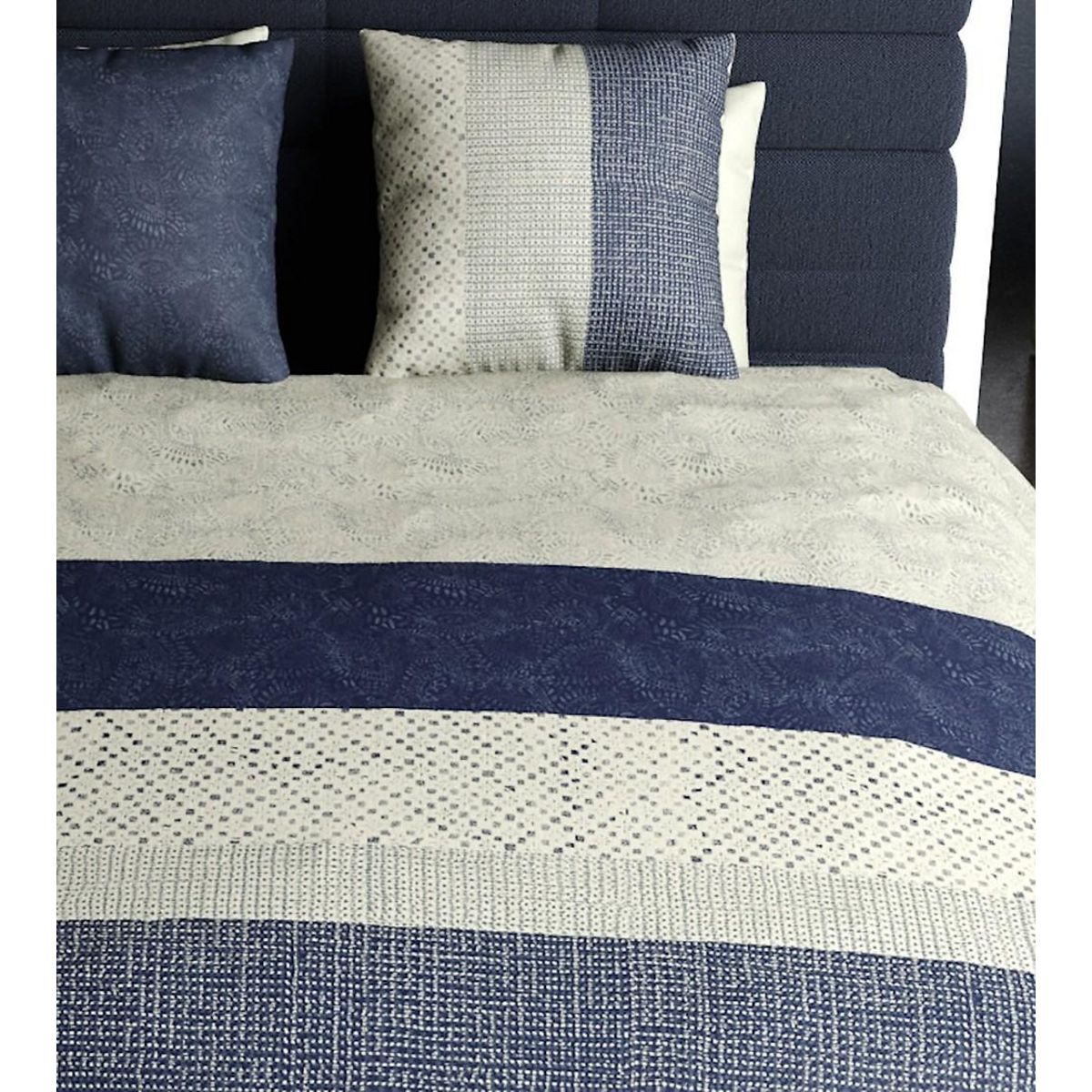 ATELIER DU COTON Parure Housse De Couette 100% Coton 57fils Crepuscule