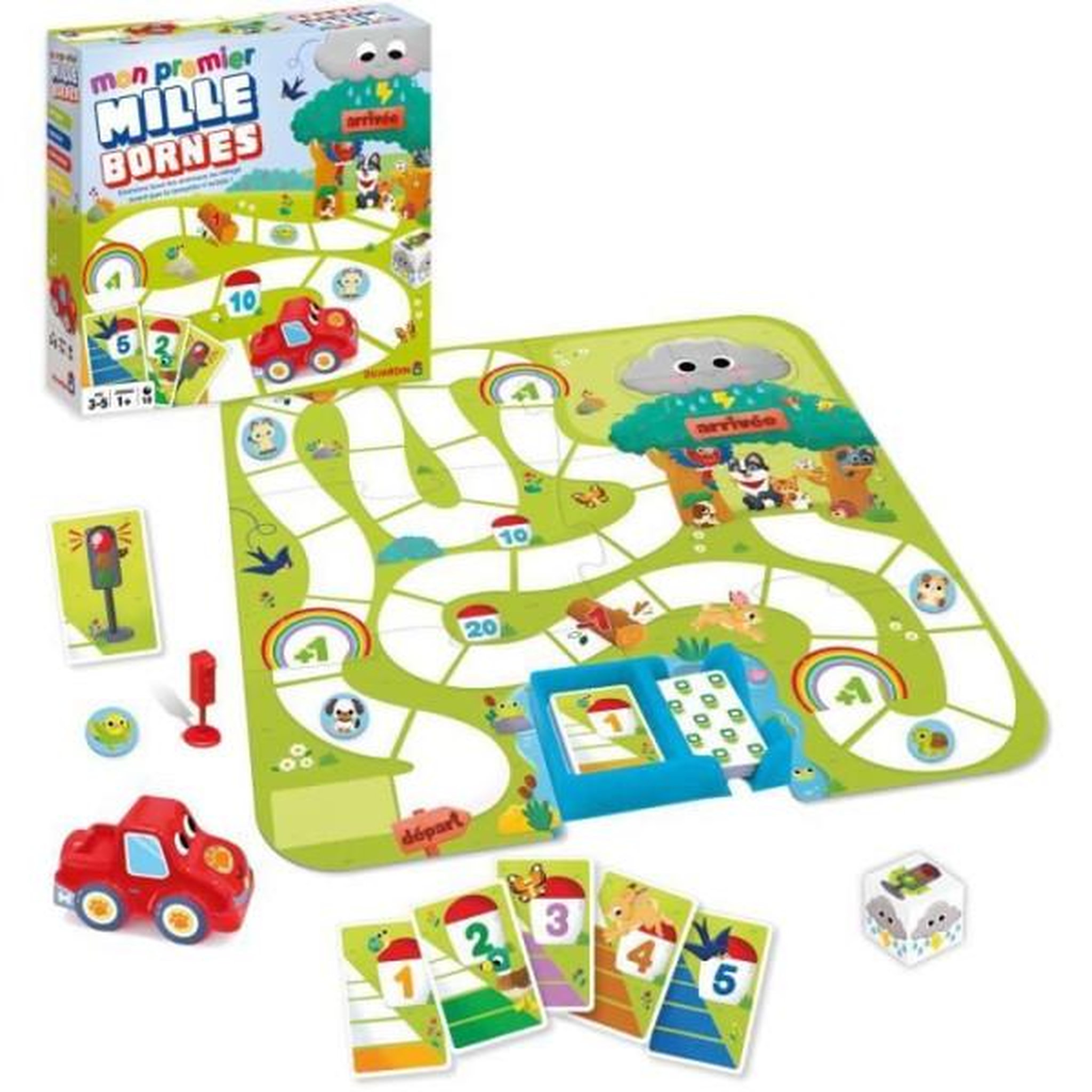 Voir la diapositive 4 : Dujardin Jeu classique Dujardin Mon premier Mille Bornes