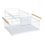 FIVE Égouttoir à Vaisselle 2 Niveaux  Naturéo  48cm Blanc