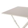 Voir la diapositive 5 : SWEEEK Table jardin bistrot pliable - Emilia carrée - Table carrée 70x70cm en acier thermolaqué