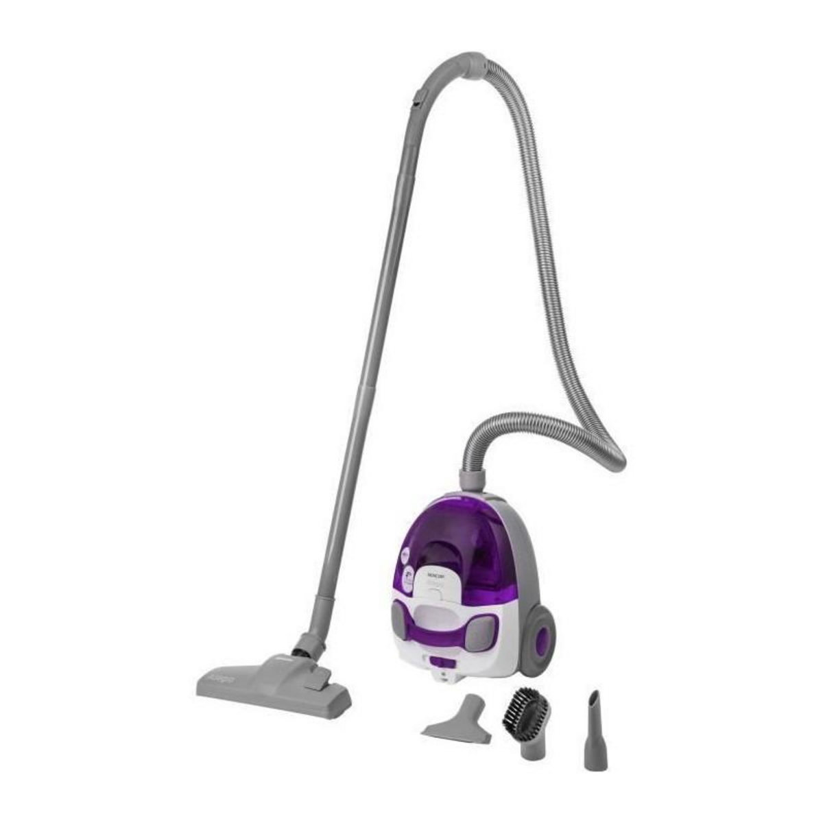 SENCO Aspirateur traineau sans sac - SENCOR - SVC-512VT - 890 W - 76 dB - 1,5 L - Violet