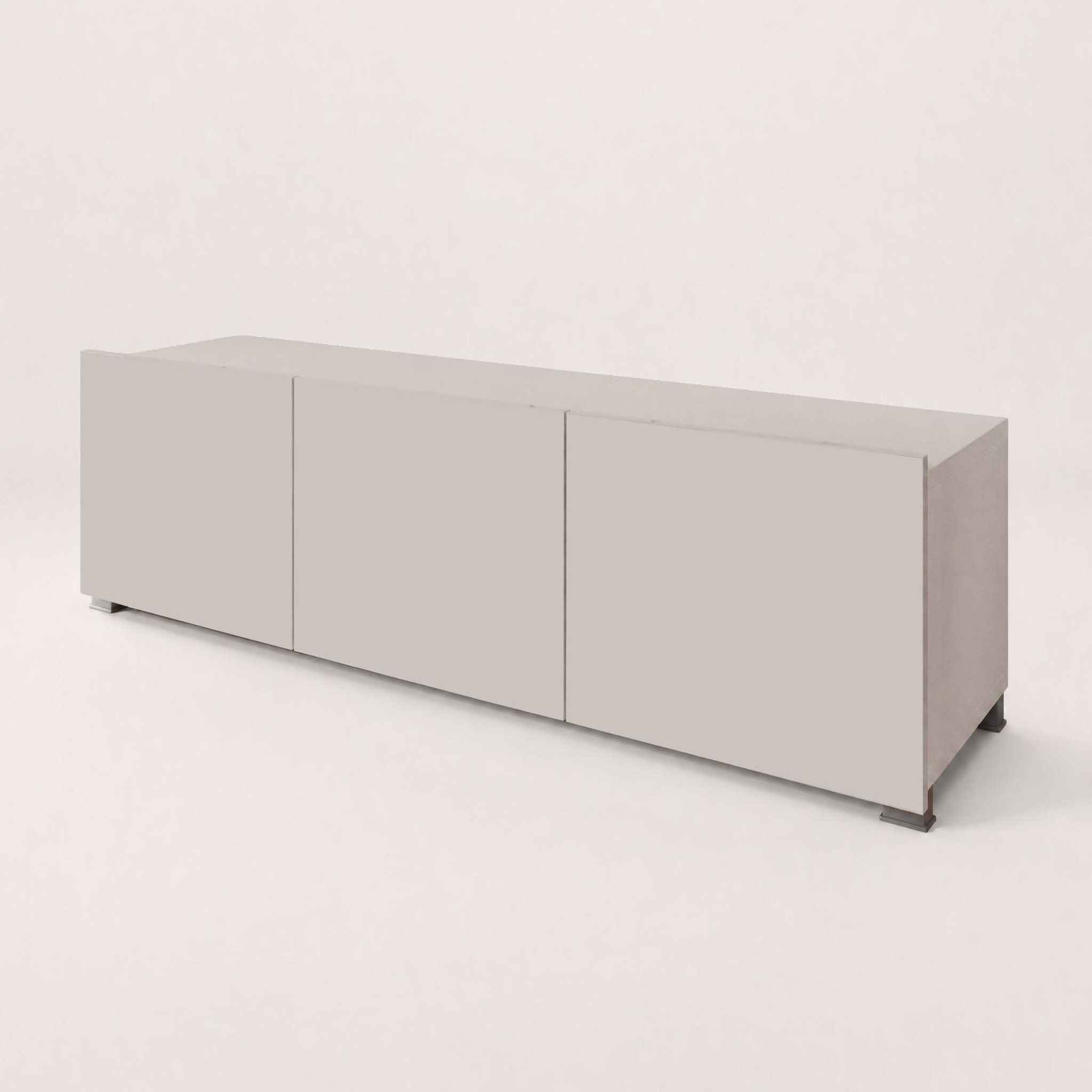 Voir la diapositive 5 : BEST MOBILIER Alix - meuble tv modulable 150 cm - 3 portes