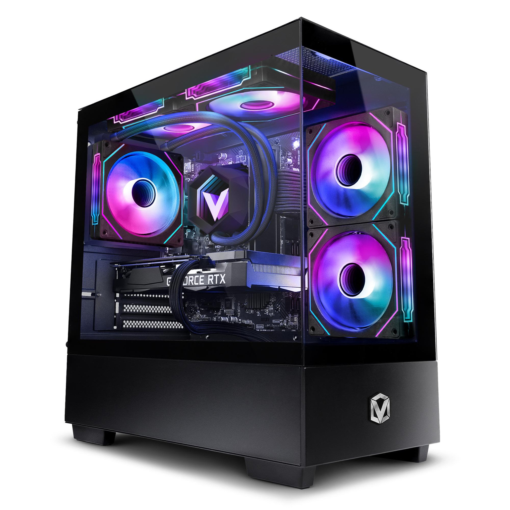 VIBOX PC Gamer - Ryzen 7 5700X, RTX 5060 Ti, 16 Go RAM, 1 To SSD, Windows 11, WiFi 6 + Bluetooth 5.4