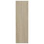 Voir la diapositive 5 : VIDAXL Armoire a chaussures murale Chene Sonoma 80x18x60 cm Agglomere