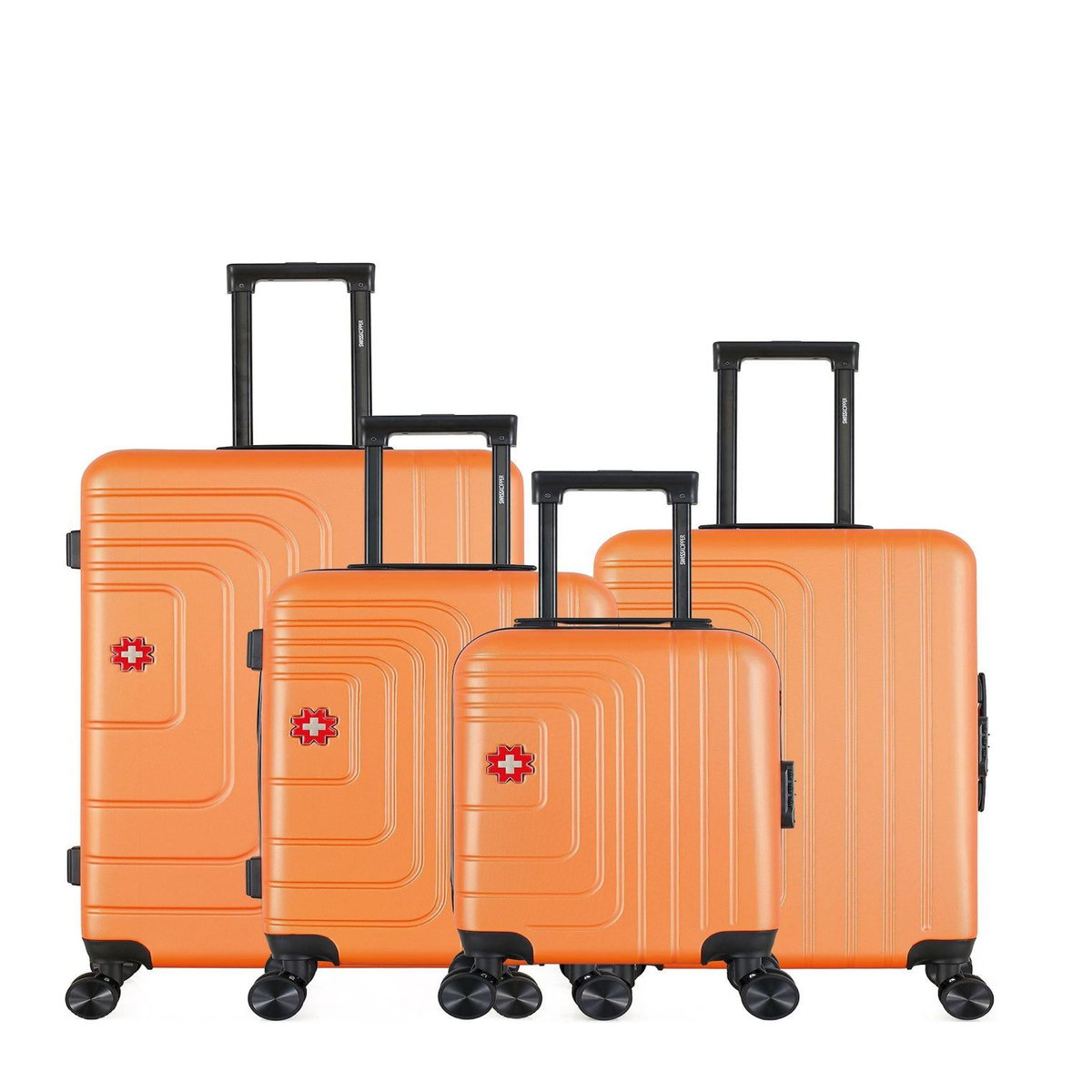 SWISS KOPPER SWISS KOPPER - Lot de 4 - Valises grand format, weekend, cabine, cabine XXS RUTI