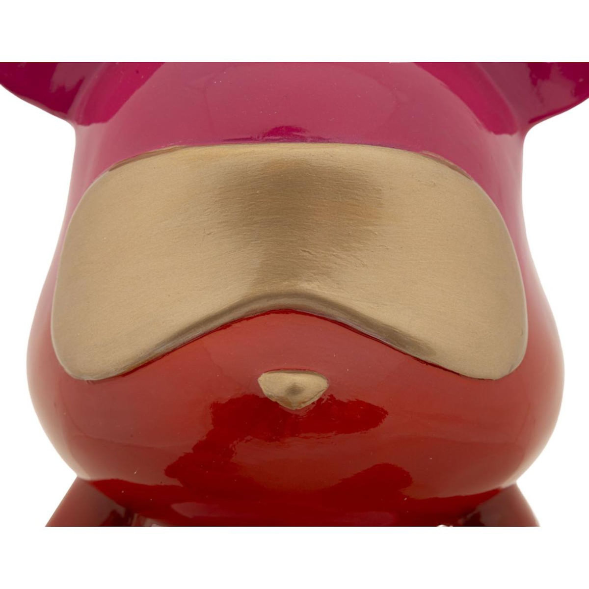 Paris Prix Statuette Ourson Assis  Rainbow  32cm Multicolore