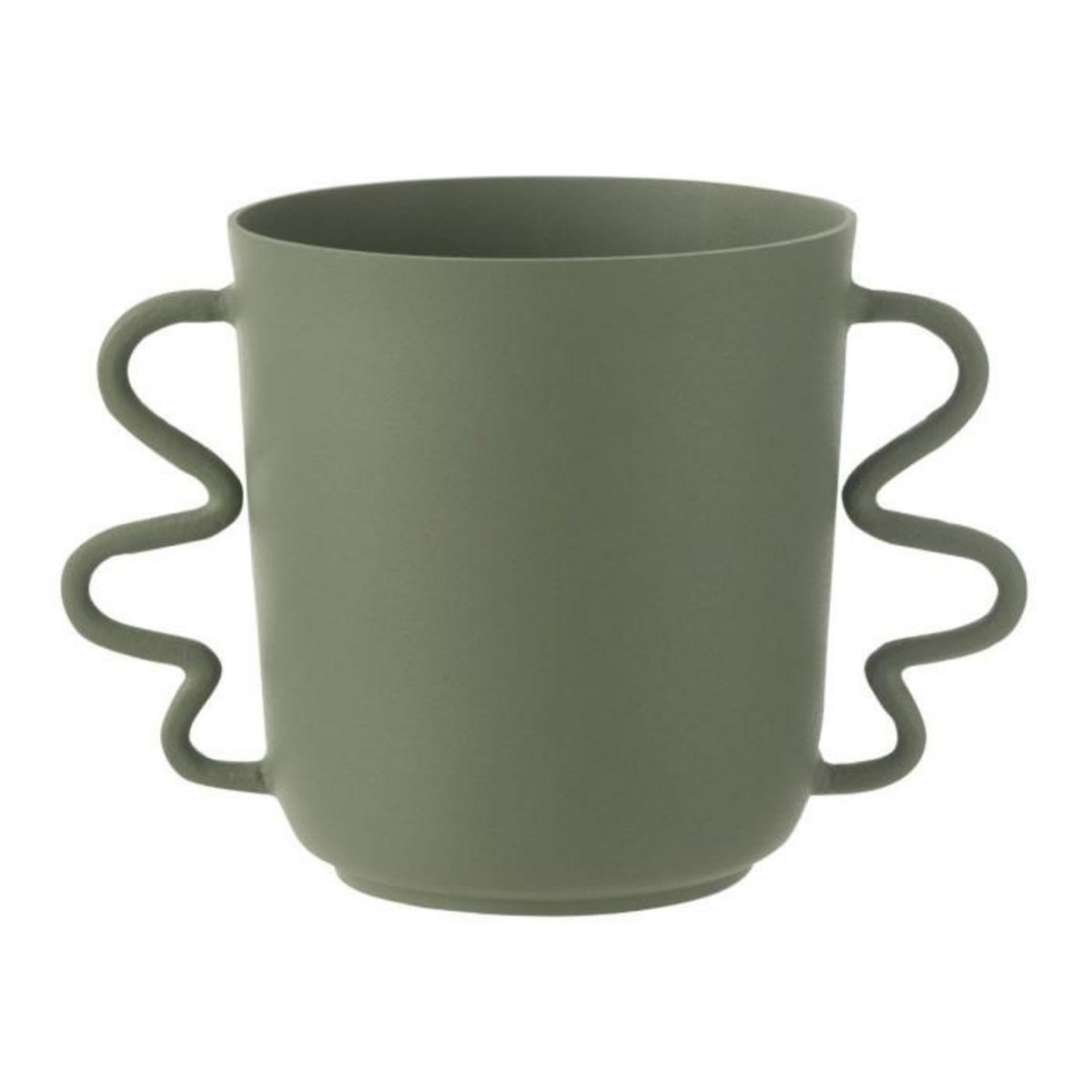 Paris Prix Vase Déco en Aluminium  Julien  34cm Vert